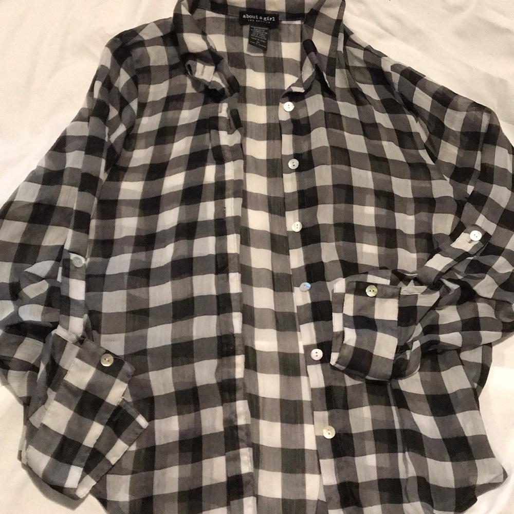 Checkered blouse